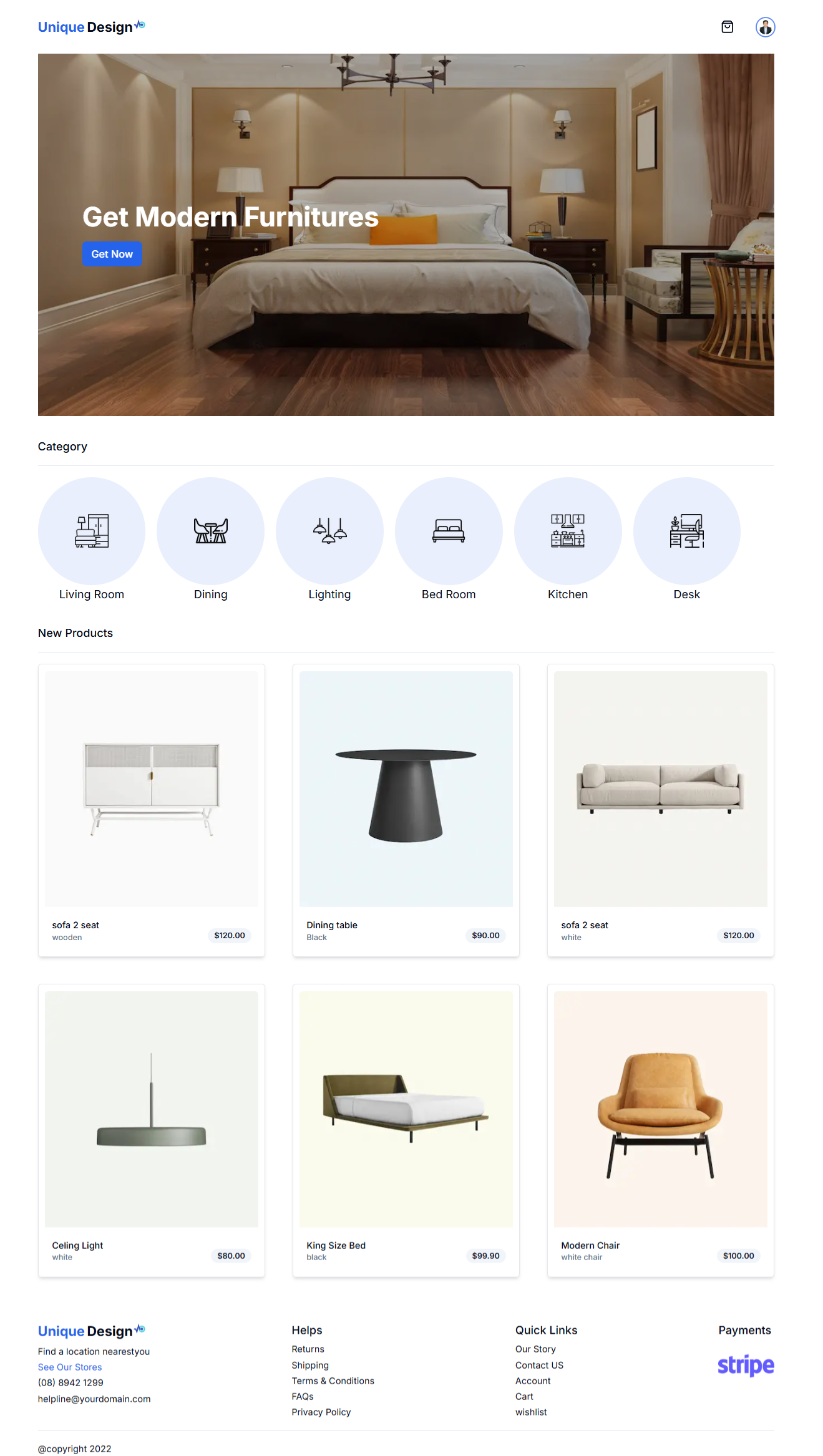 Image representing a link for Nextjs Ecommerce